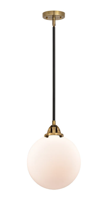 Innovations 288-1S-BAB-G201-10-LED LED Mini Pendant, Black Antique Brass