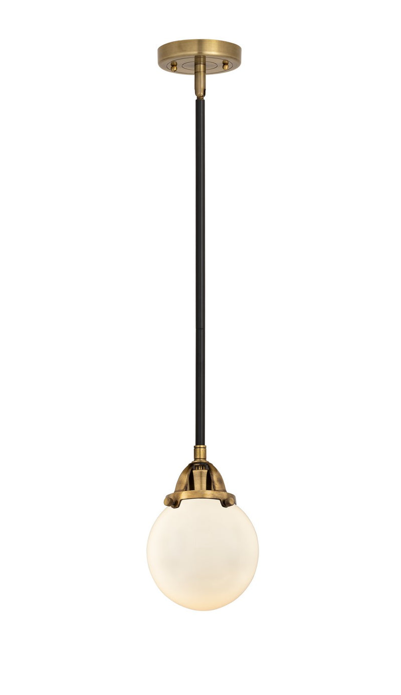 Innovations 288-1S-BAB-G201-6-LED LED Mini Pendant, Black Antique Brass