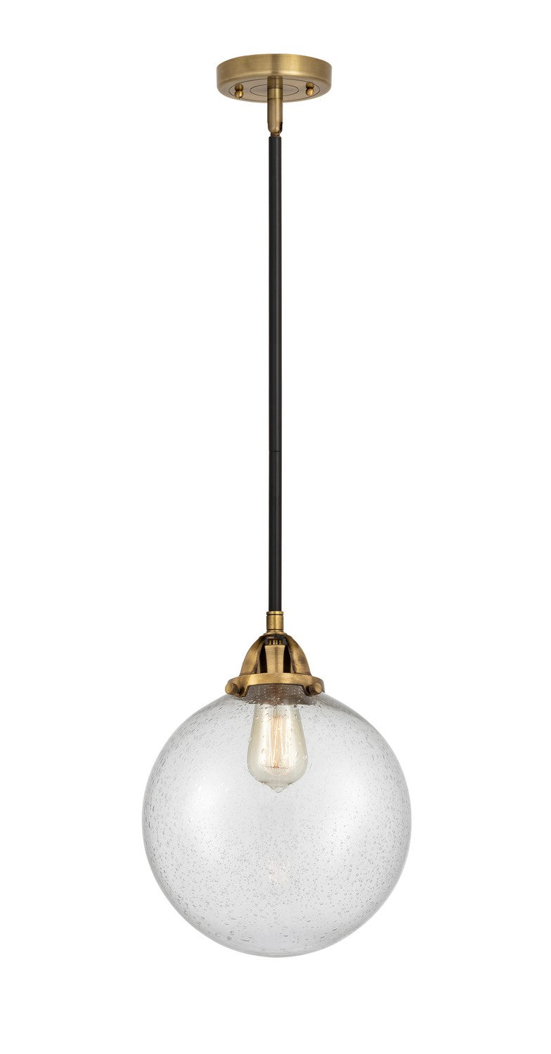 Innovations 288-1S-BAB-G204-10-LED LED Mini Pendant, Black Antique Brass