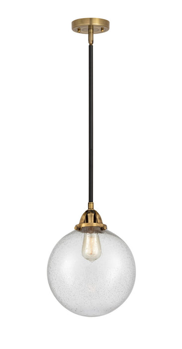 Innovations 288-1S-BAB-G204-10-LED LED Mini Pendant, Black Antique Brass