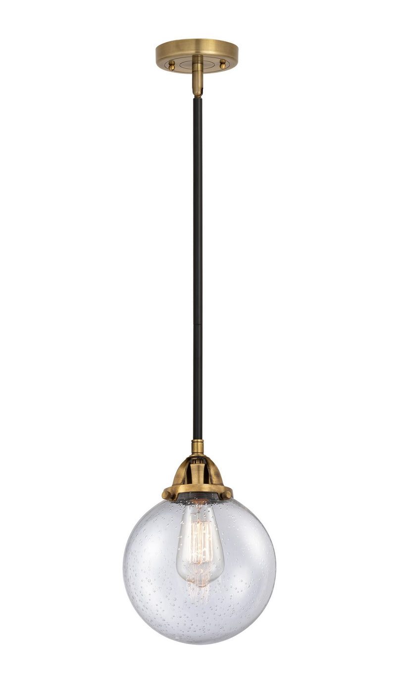 Innovations 288-1S-BAB-G204-8-LED LED Mini Pendant, Black Antique Brass