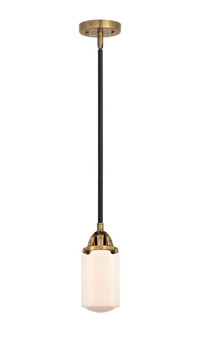 Innovations 288-1S-BAB-G311 One Light Mini Pendant, Black Antique Brass
