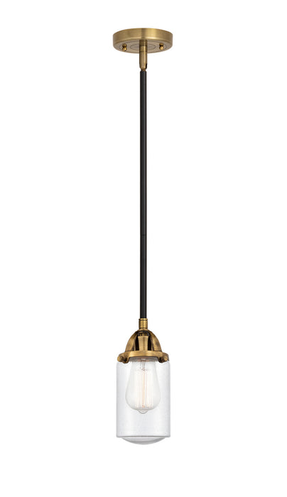 Innovations 288-1S-BAB-G314 One Light Mini Pendant, Black Antique Brass