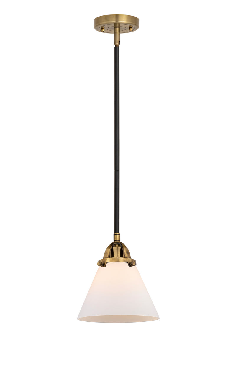 Innovations 288-1S-BAB-G41 One Light Mini Pendant, Black Antique Brass