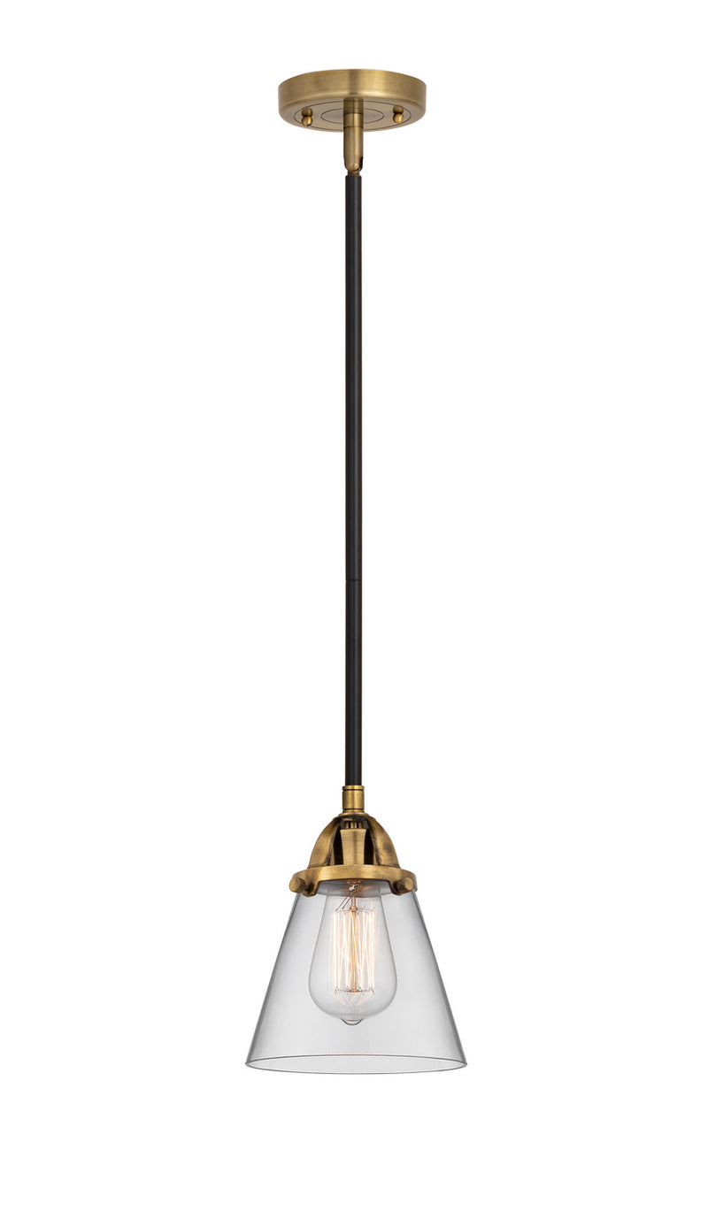 Innovations 288-1S-BAB-G62 One Light Mini Pendant, Black Antique Brass