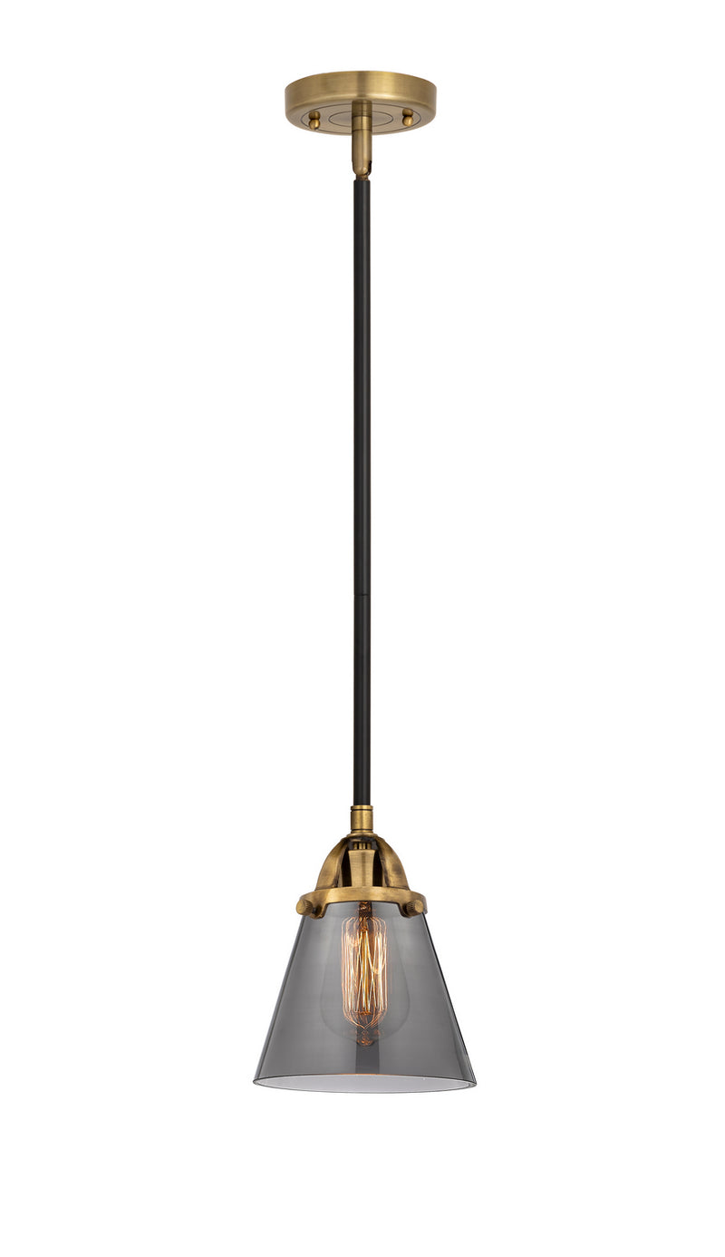 Innovations 288-1S-BAB-G63 One Light Mini Pendant, Black Antique Brass