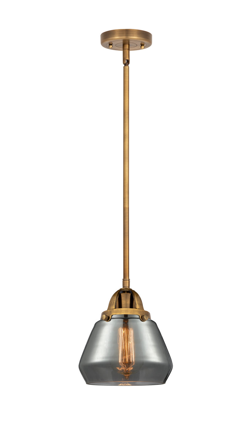 Innovations 288-1S-BB-G173 One Light Mini Pendant, Brushed Brass