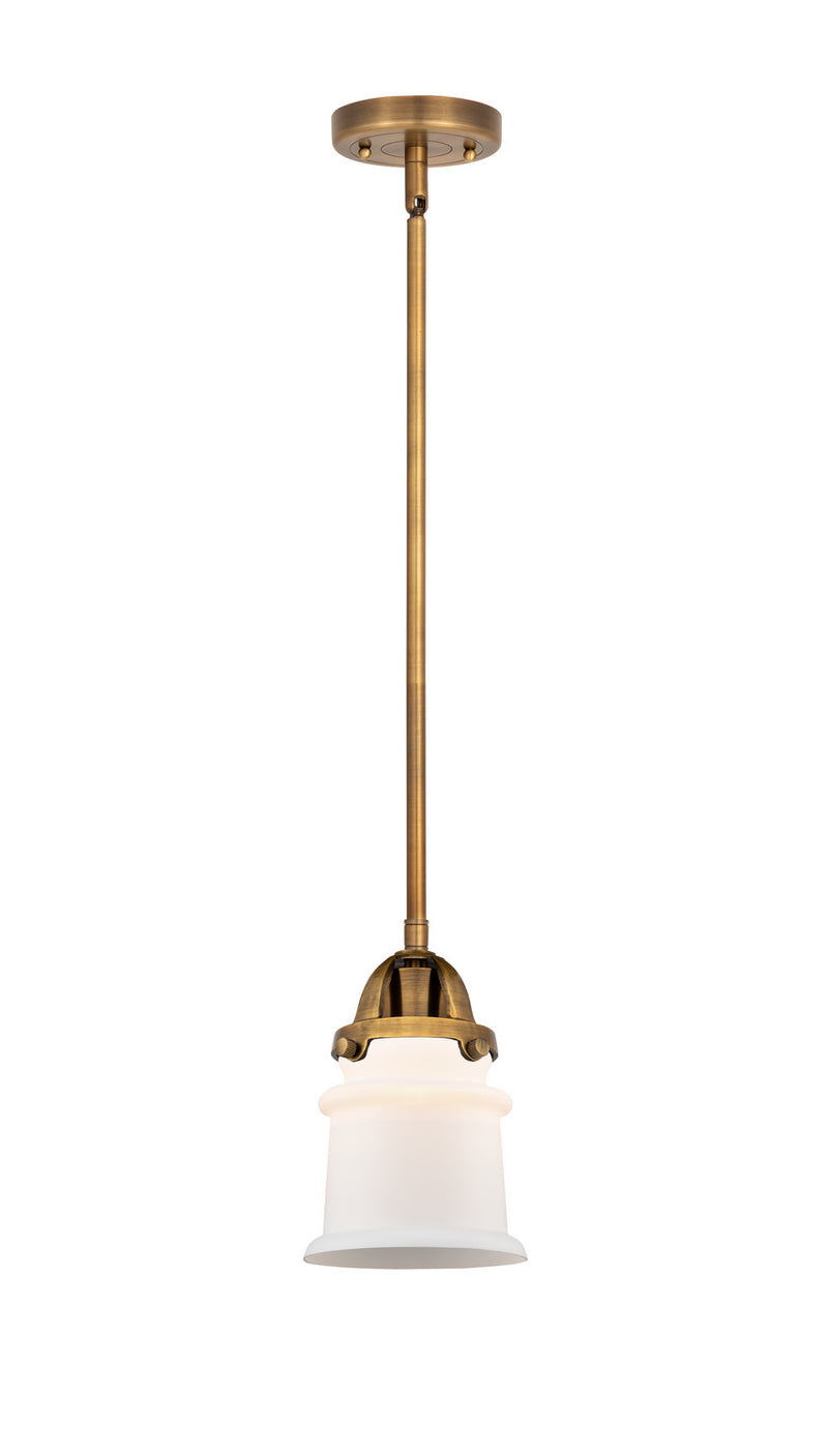 Innovations 288-1S-BB-G181S One Light Mini Pendant, Brushed Brass