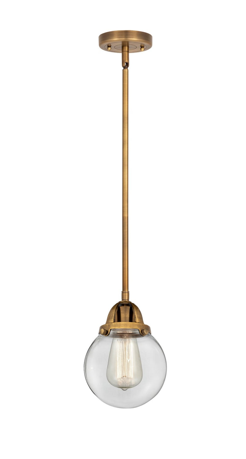 Innovations 288-1S-BB-G202-6-LED LED Mini Pendant, Brushed Brass