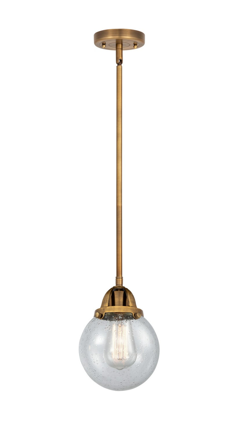 Innovations 288-1S-BB-G204-6-LED LED Mini Pendant, Brushed Brass