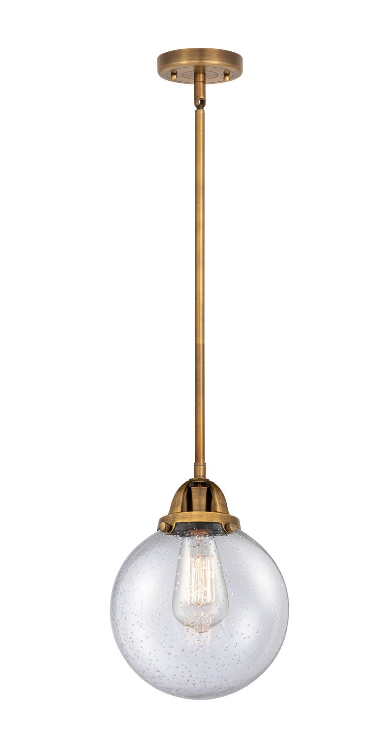 Innovations 288-1S-BB-G204-8-LED LED Mini Pendant, Brushed Brass