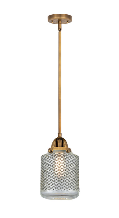 Innovations 288-1S-BB-G262 One Light Mini Pendant, Brushed Brass