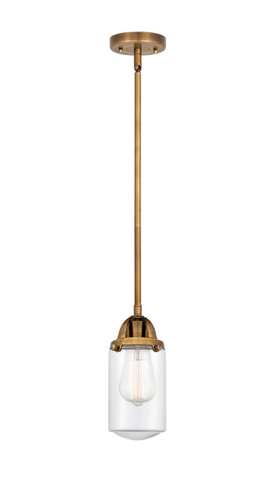 Innovations 288-1S-BB-G312 One Light Mini Pendant, Brushed Brass