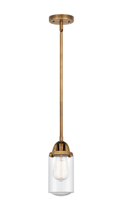 Innovations 288-1S-BB-G314 One Light Mini Pendant, Brushed Brass