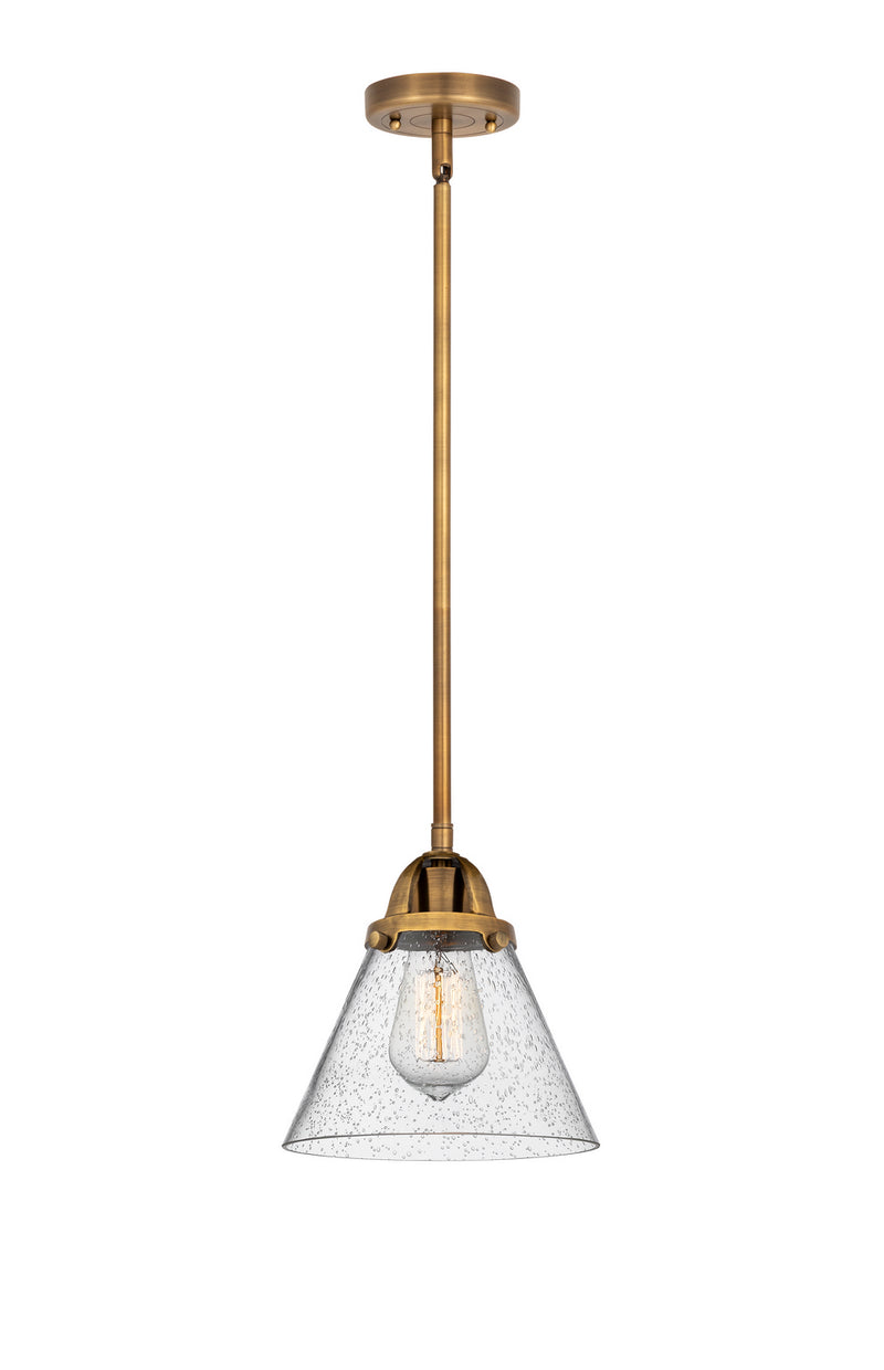 Innovations 288-1S-BB-G44 One Light Mini Pendant, Brushed Brass