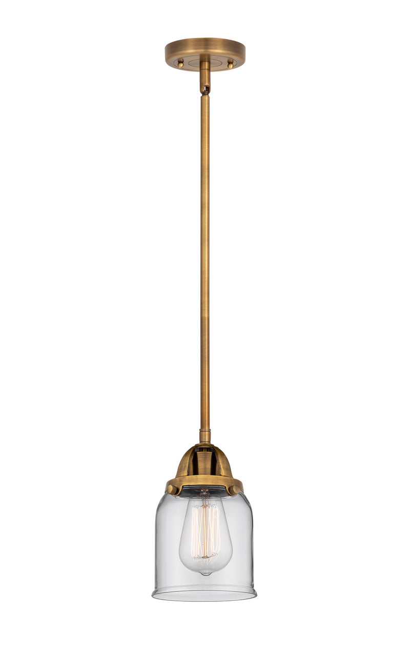 Innovations 288-1S-BB-G52 One Light Mini Pendant, Brushed Brass
