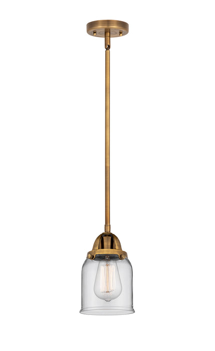 Innovations 288-1S-BB-G52 One Light Mini Pendant, Brushed Brass