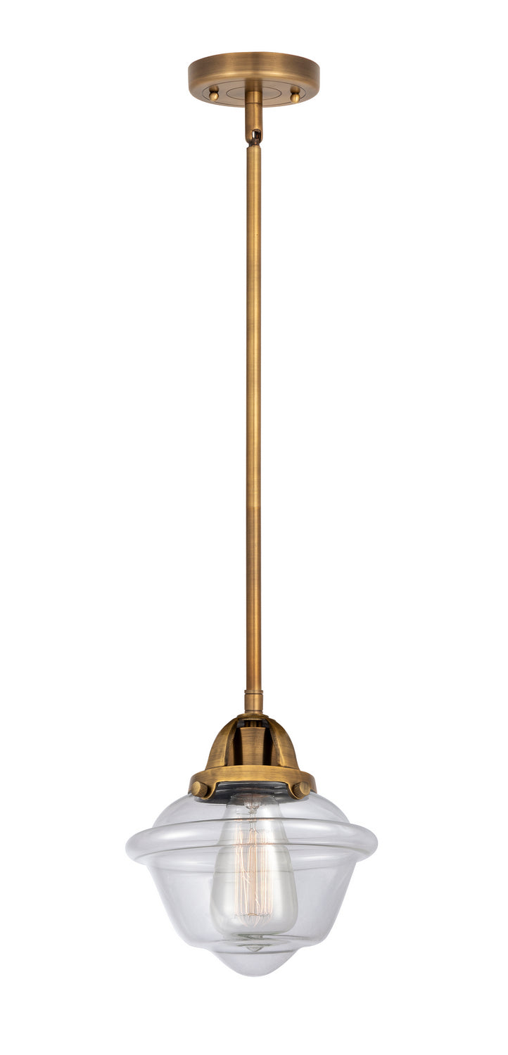 Innovations 288-1S-BB-G532 One Light Mini Pendant, Brushed Brass