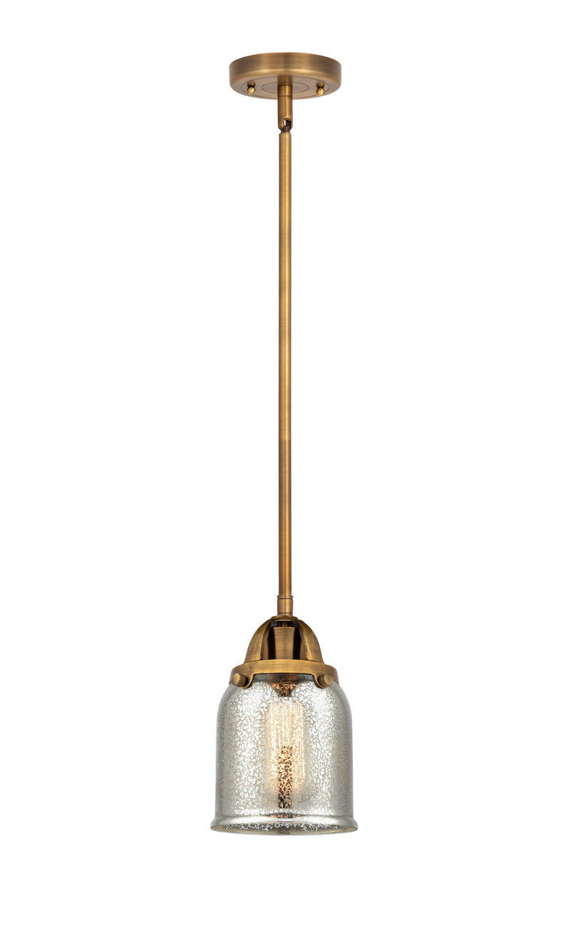 Innovations 288-1S-BB-G58 One Light Mini Pendant, Brushed Brass