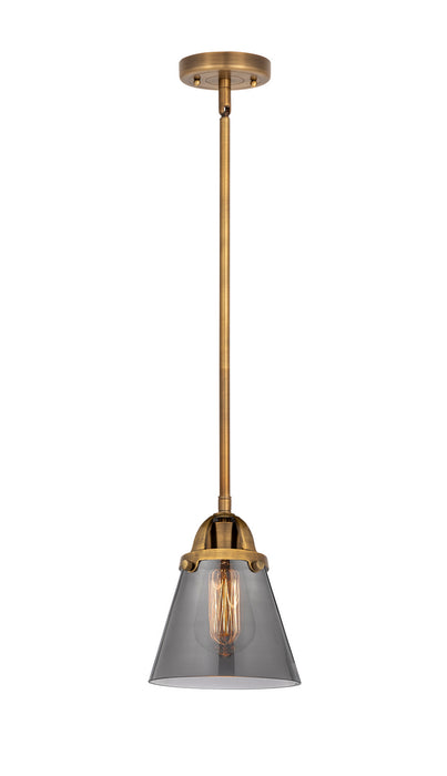 Innovations 288-1S-BB-G63 One Light Mini Pendant, Brushed Brass