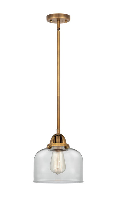 Innovations 288-1S-BB-G72 One Light Mini Pendant, Brushed Brass
