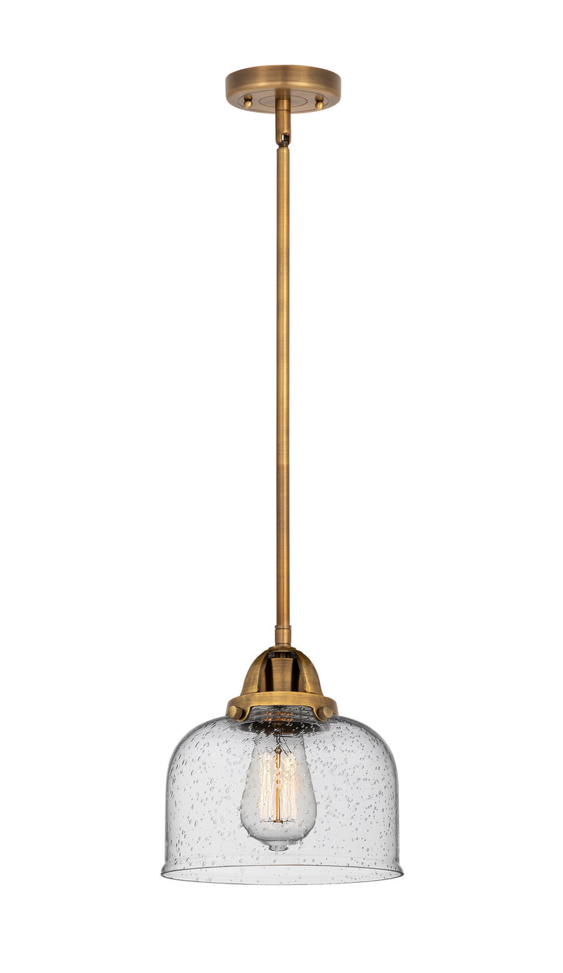 Innovations 288-1S-BB-G74 One Light Mini Pendant, Brushed Brass