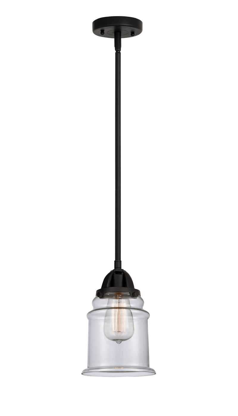 Innovations 288-1S-BK-G182 One Light Mini Pendant, Matte Black