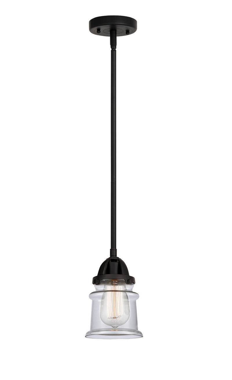 Innovations 288-1S-BK-G182S One Light Mini Pendant, Matte Black