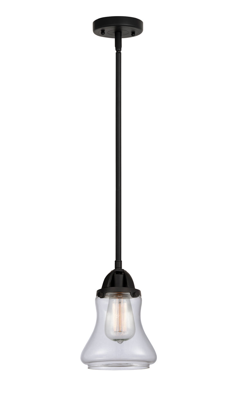 Innovations 288-1S-BK-G192 One Light Mini Pendant, Matte Black