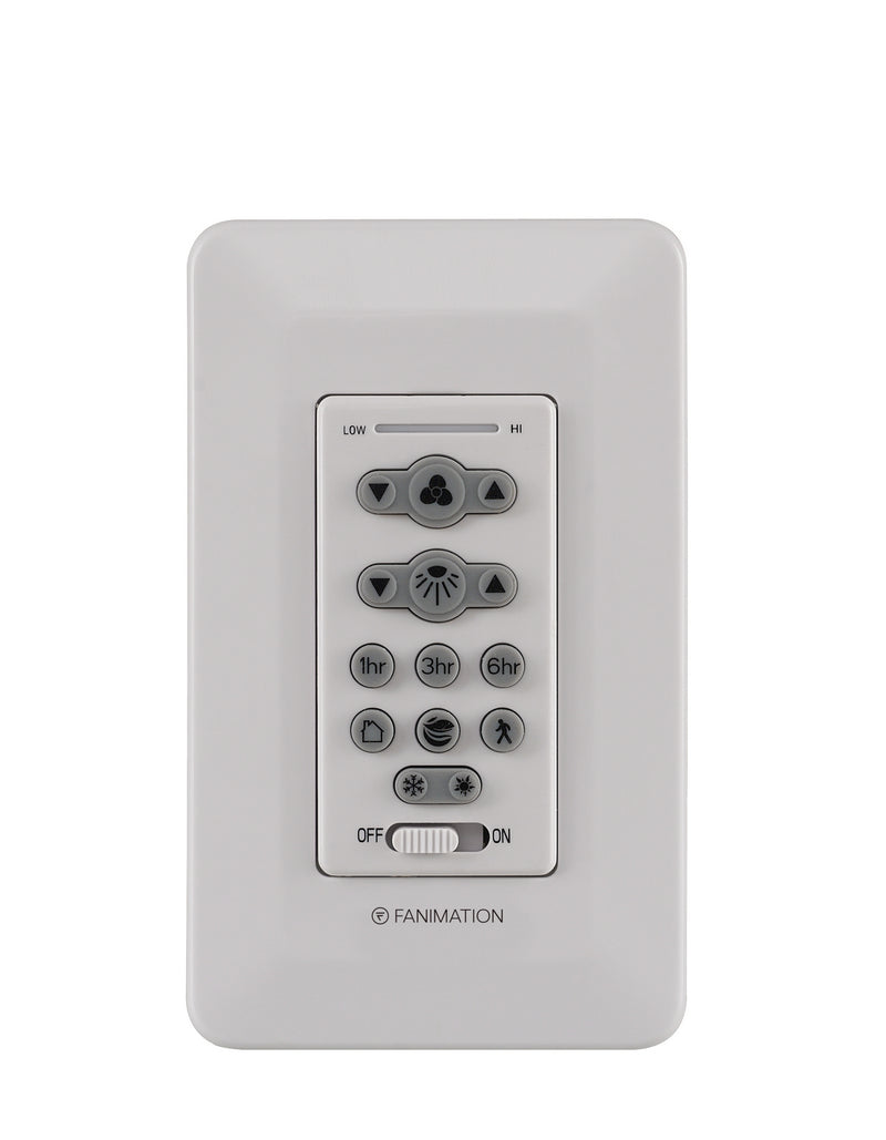 Fanimation TW306 Wall Control, Matte White