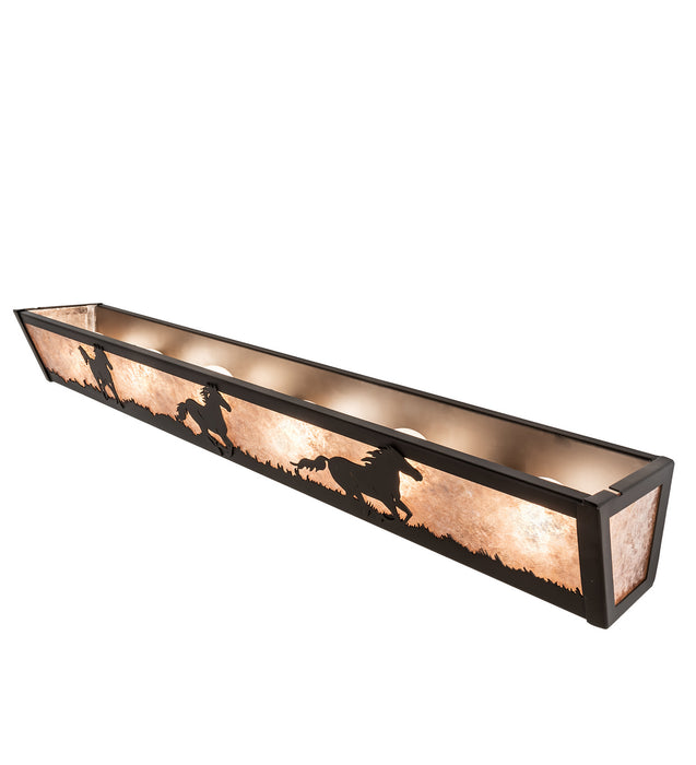 Meyda Tiffany 250531 Six Light Vanity, Oil Rubbed Bronze