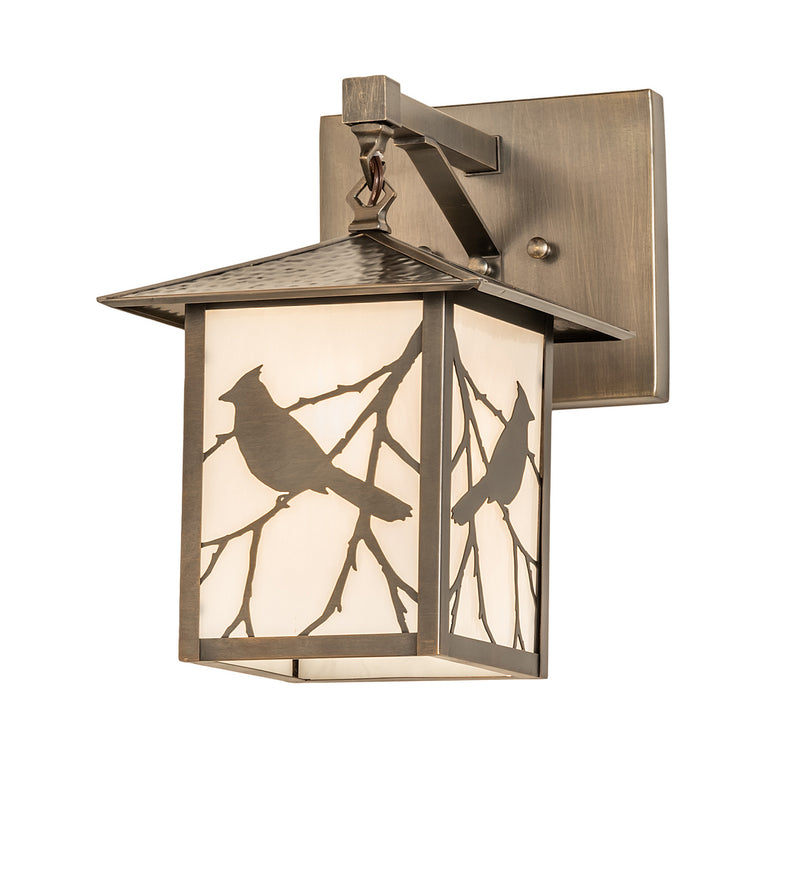 Meyda Tiffany 251075 One Light Wall Sconce, Antique Brass