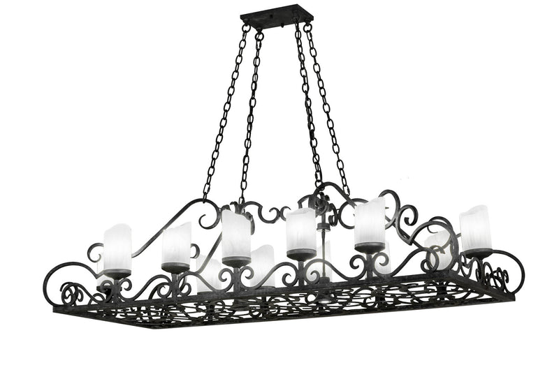 Meyda Tiffany 254701 LED Chandelier, Smoke