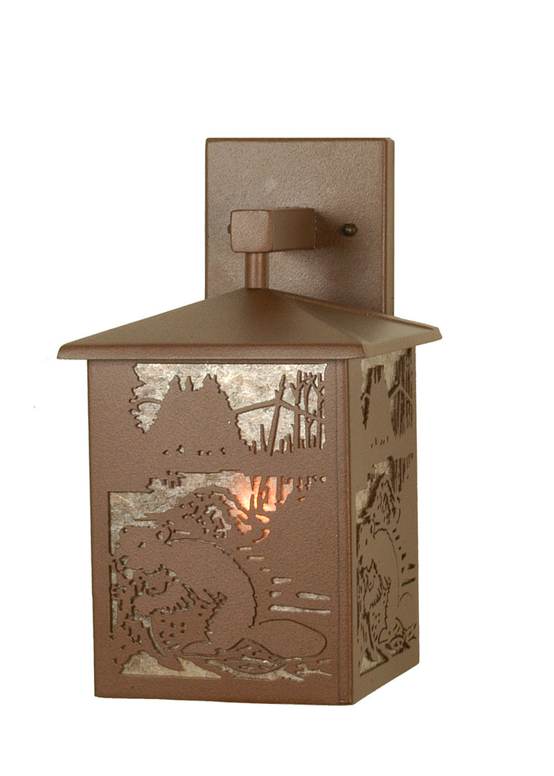Meyda Tiffany 254801 LED Wall Sconce, Rust