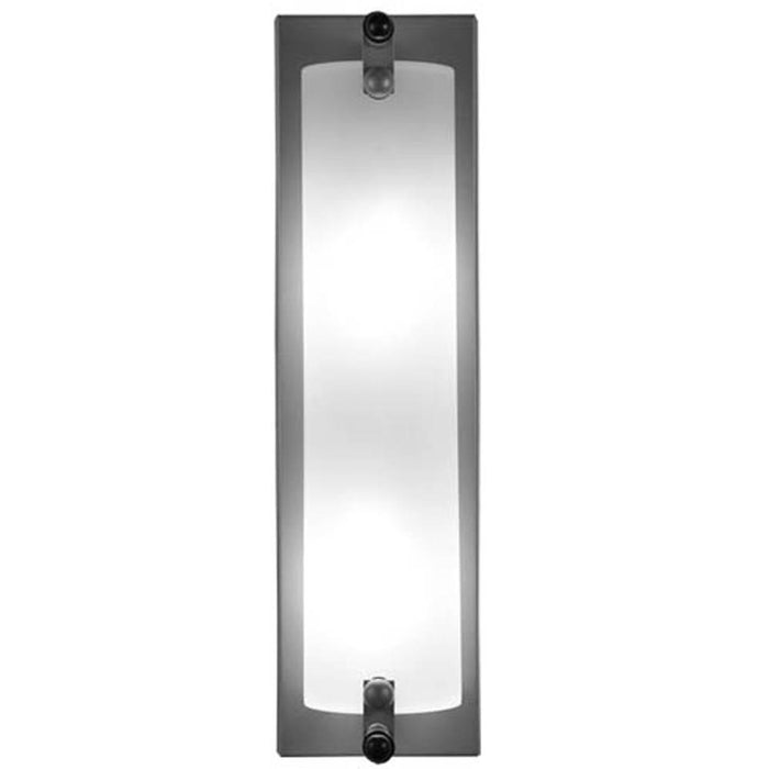 Meyda Tiffany 254837 LED Wall Sconce, Black Metal