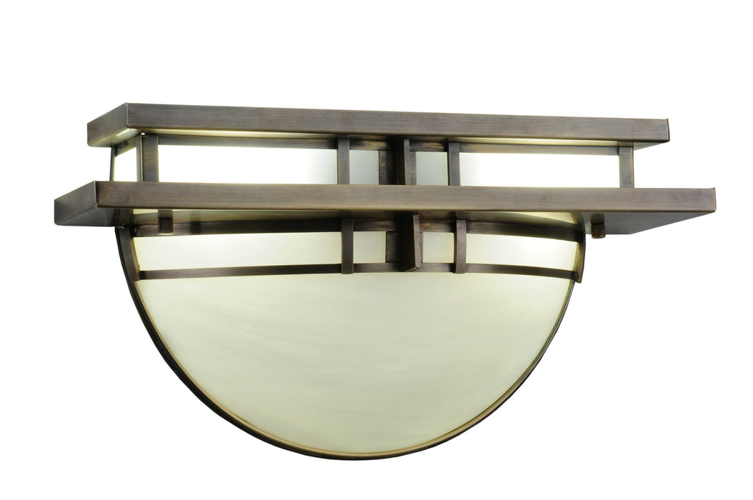 Meyda Tiffany 254838 LED Wall Sconce, Antique Brass