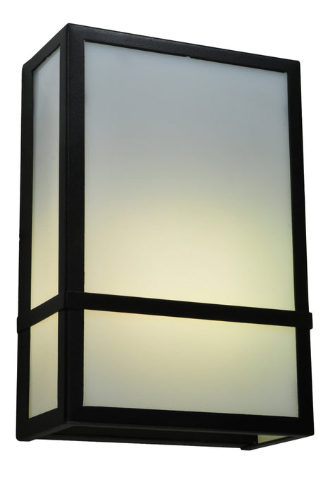 Meyda Tiffany 254924 Two Light Wall Sconce, Blackwash