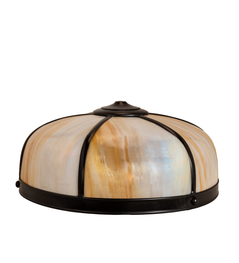 Meyda Tiffany 52048 Shade, Craftsman Brown