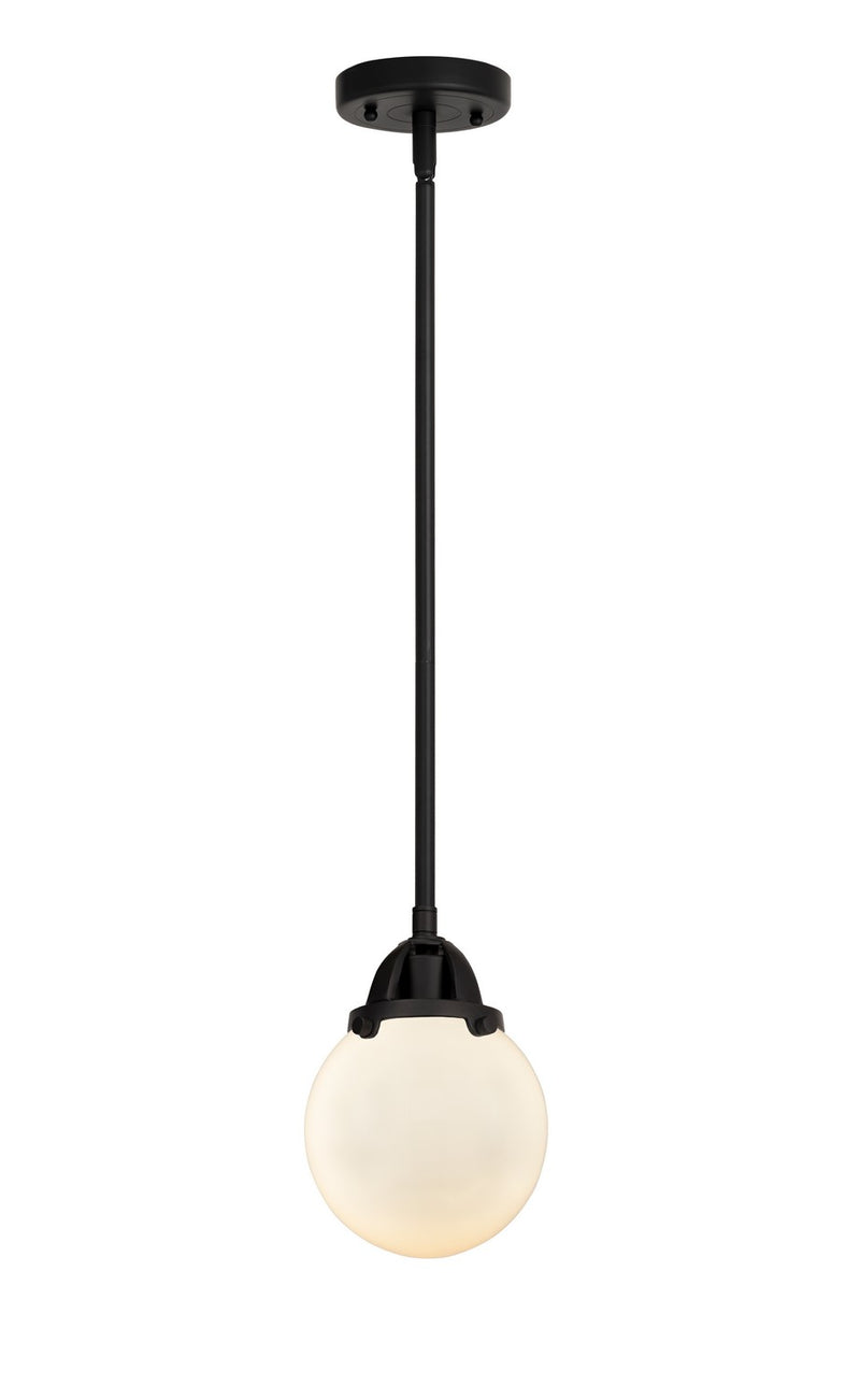 Innovations 288-1S-BK-G201-6-LED LED Mini Pendant, Matte Black