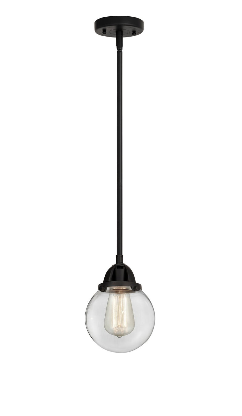 Innovations 288-1S-BK-G202-6-LED LED Mini Pendant, Matte Black