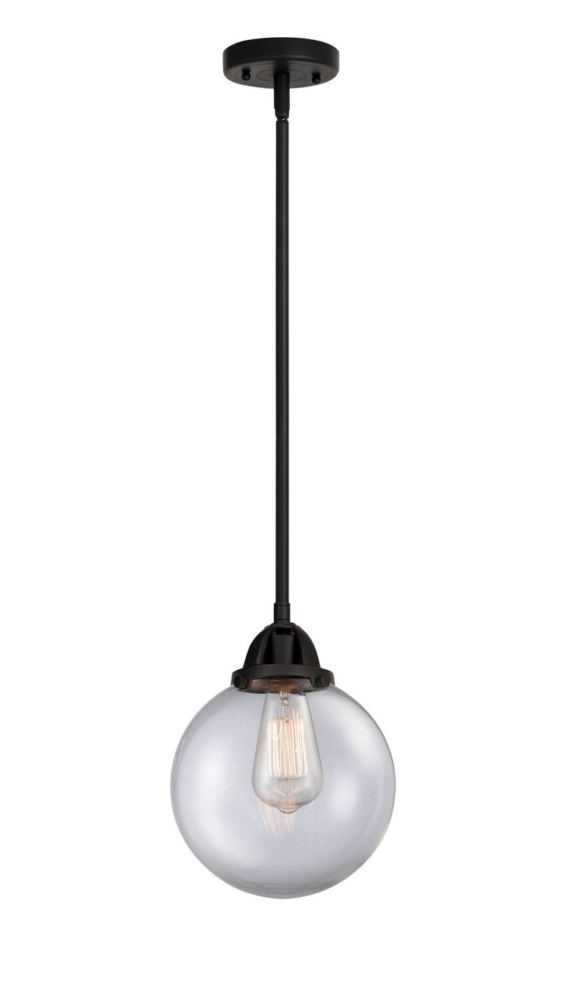 Innovations 288-1S-BK-G202-8-LED LED Mini Pendant, Matte Black