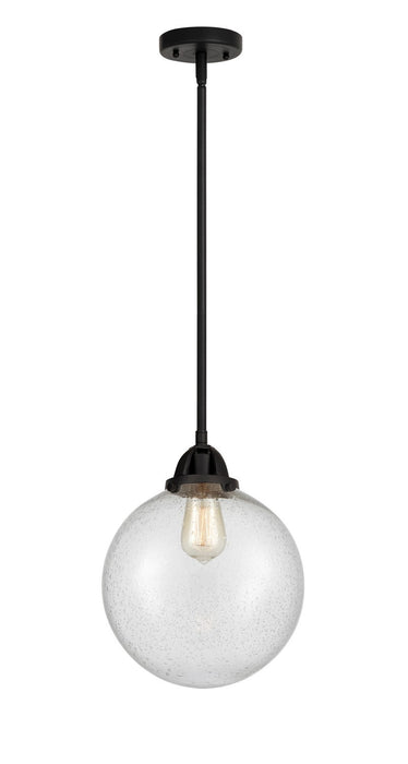 Innovations 288-1S-BK-G204-10-LED LED Mini Pendant, Matte Black