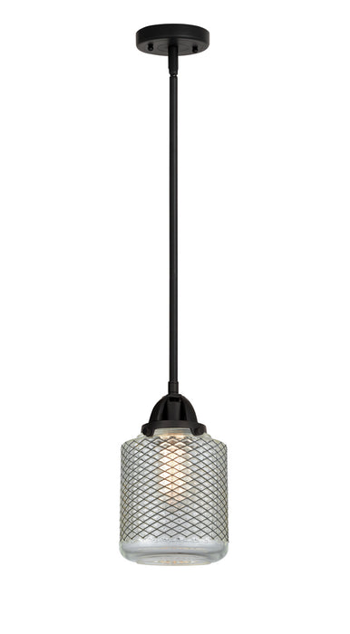 Innovations 288-1S-BK-G262 One Light Mini Pendant, Matte Black