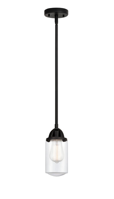 Innovations 288-1S-BK-G312 One Light Mini Pendant, Matte Black