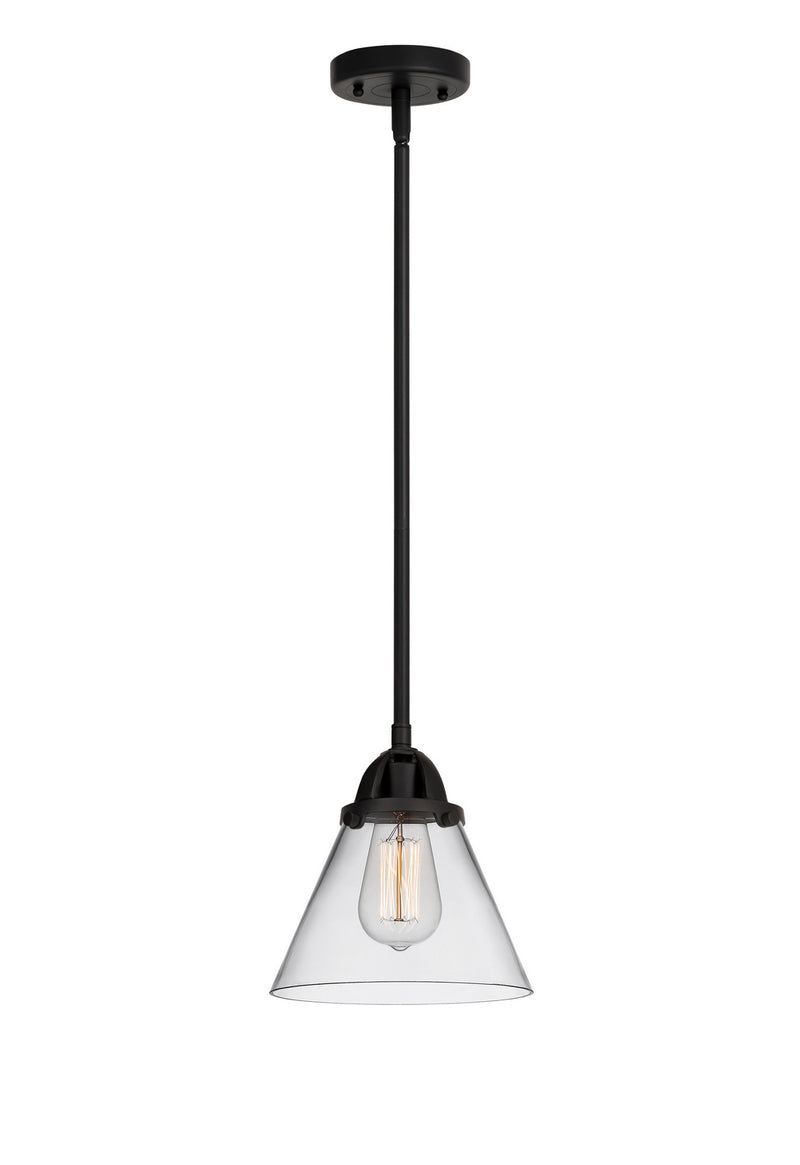 Innovations 288-1S-BK-G42 One Light Mini Pendant, Matte Black