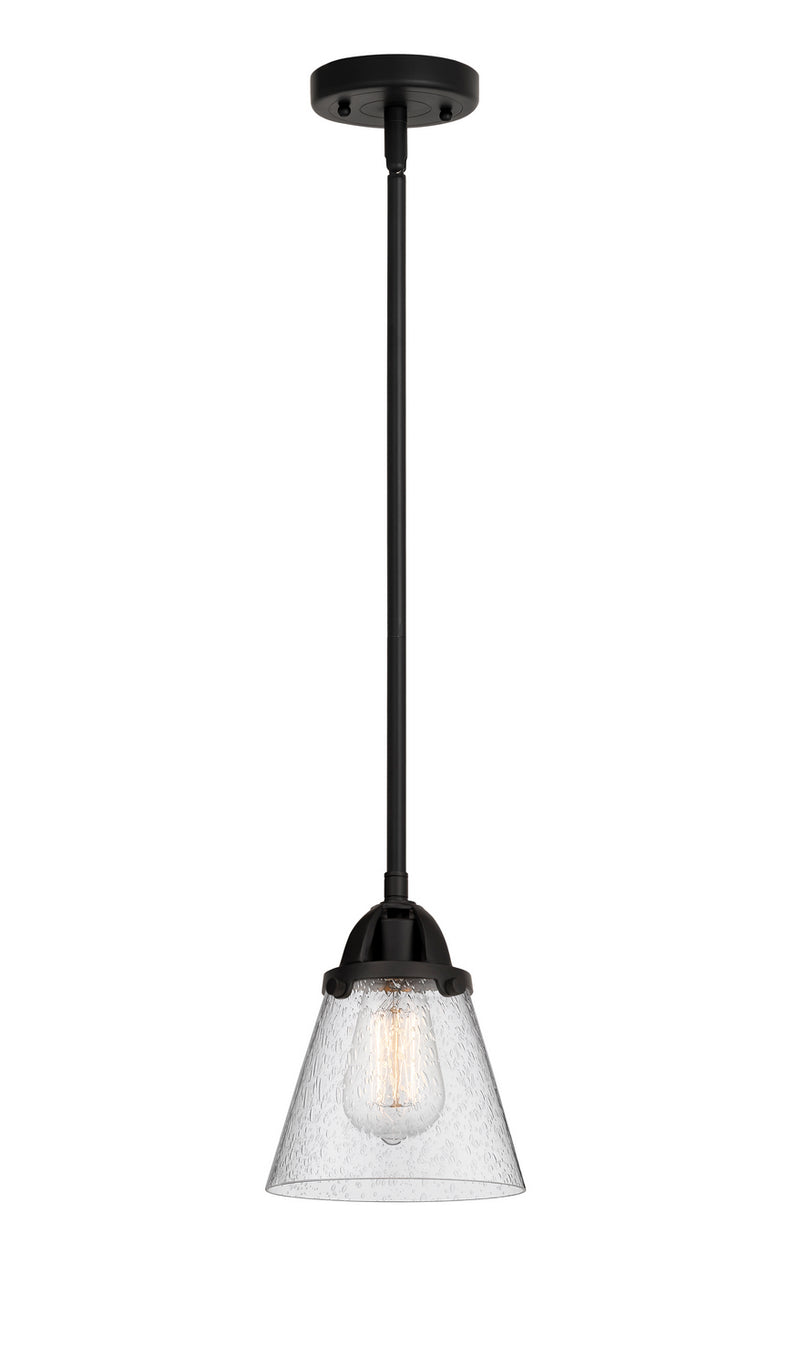 Innovations 288-1S-BK-G64 One Light Mini Pendant, Matte Black