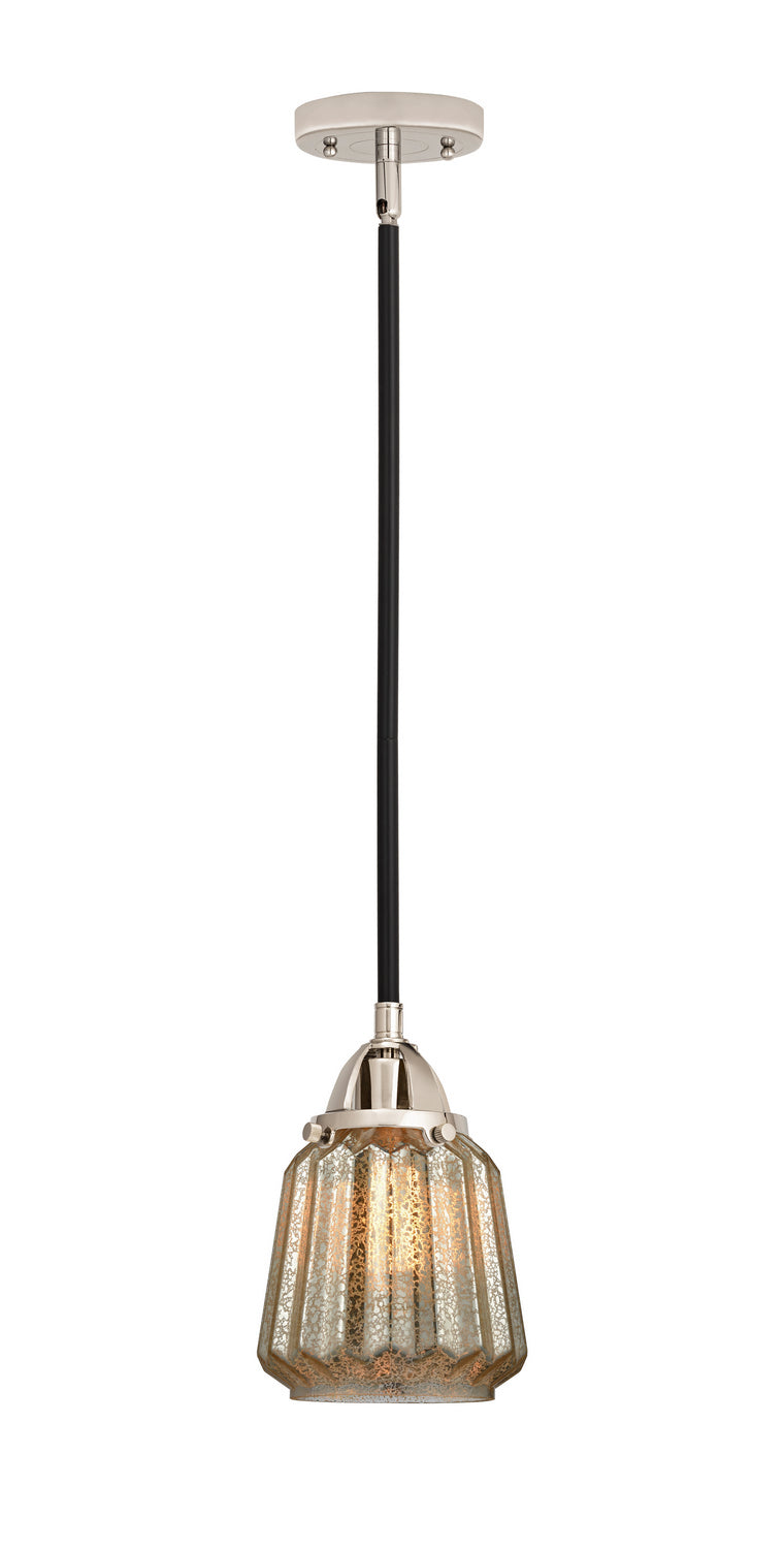 Innovations 288-1S-BPN-G146 One Light Mini Pendant, Black Polished Nickel