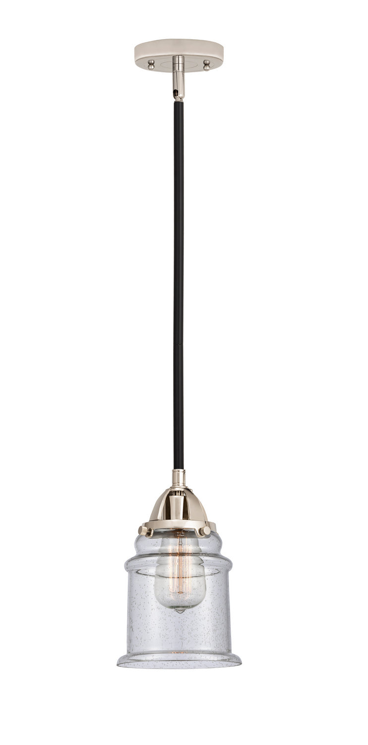 Innovations 288-1S-BPN-G184 One Light Mini Pendant, Black Polished Nickel