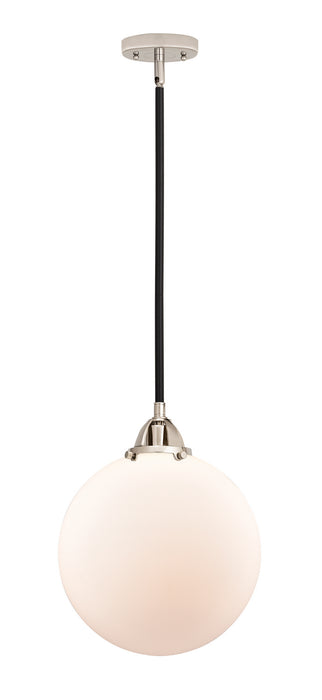 Innovations 288-1S-BPN-G201-12 One Light Mini Pendant, Black Polished Nickel
