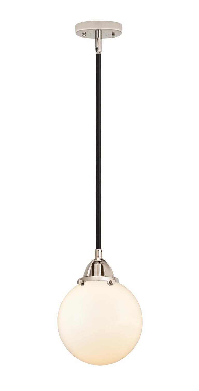 Innovations 288-1S-BPN-G201-8 One Light Mini Pendant, Black Polished Nickel